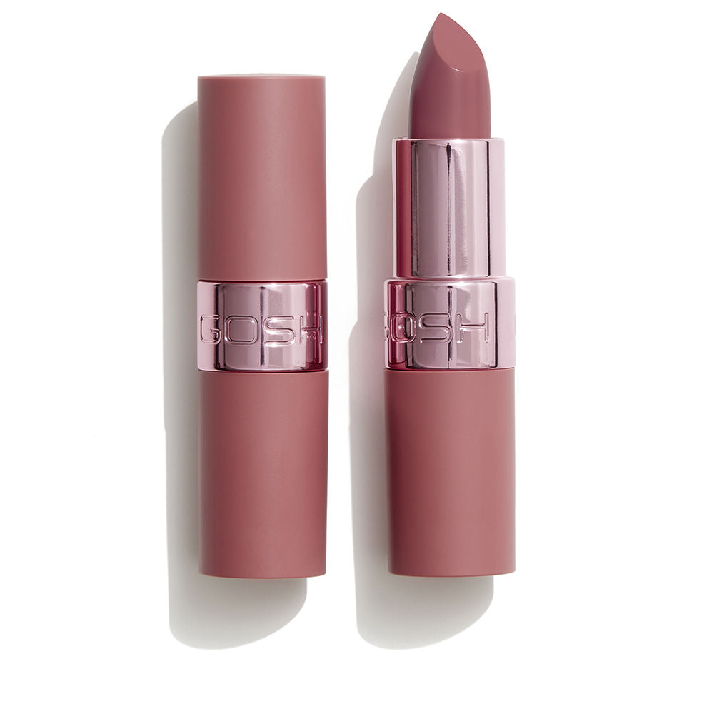 Slim 3.5 g rose semi‑matte lipstick stick, creamy texture, stick format