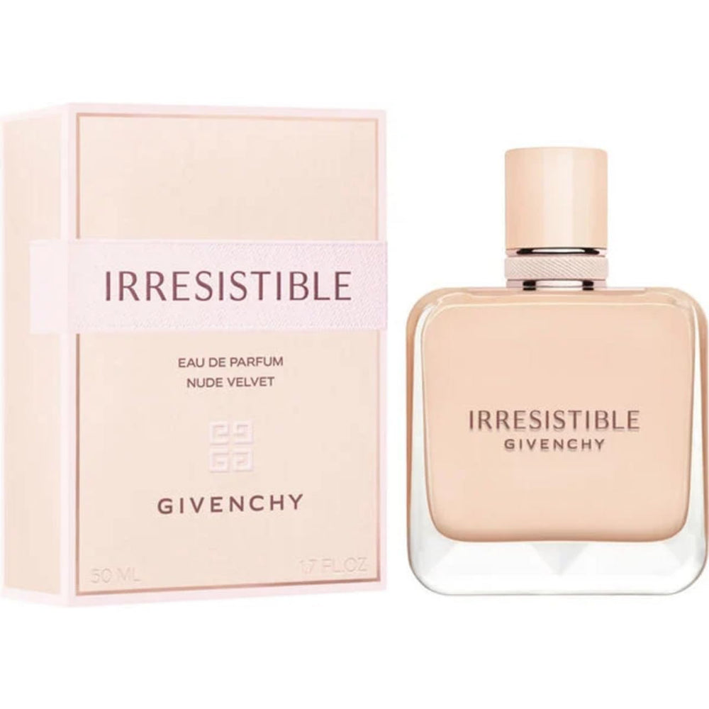50 ml nude-pink prism bottle of floral-woody musk perfume for Women
