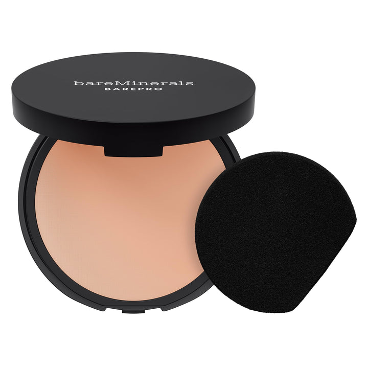 Compact matte powder foundation in pressed pan, neutral shade, 8 g