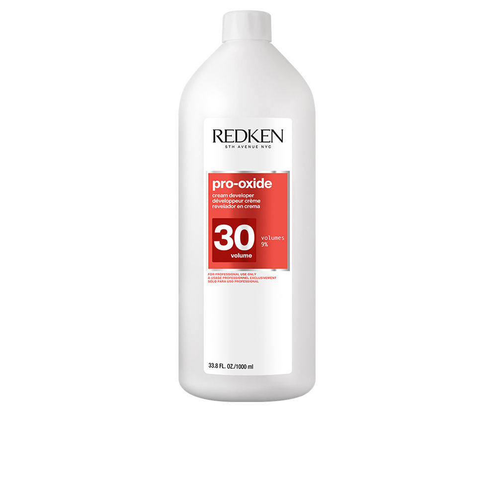 1-litre tube of 30-volume cream developer for professional hair colour, Unisex