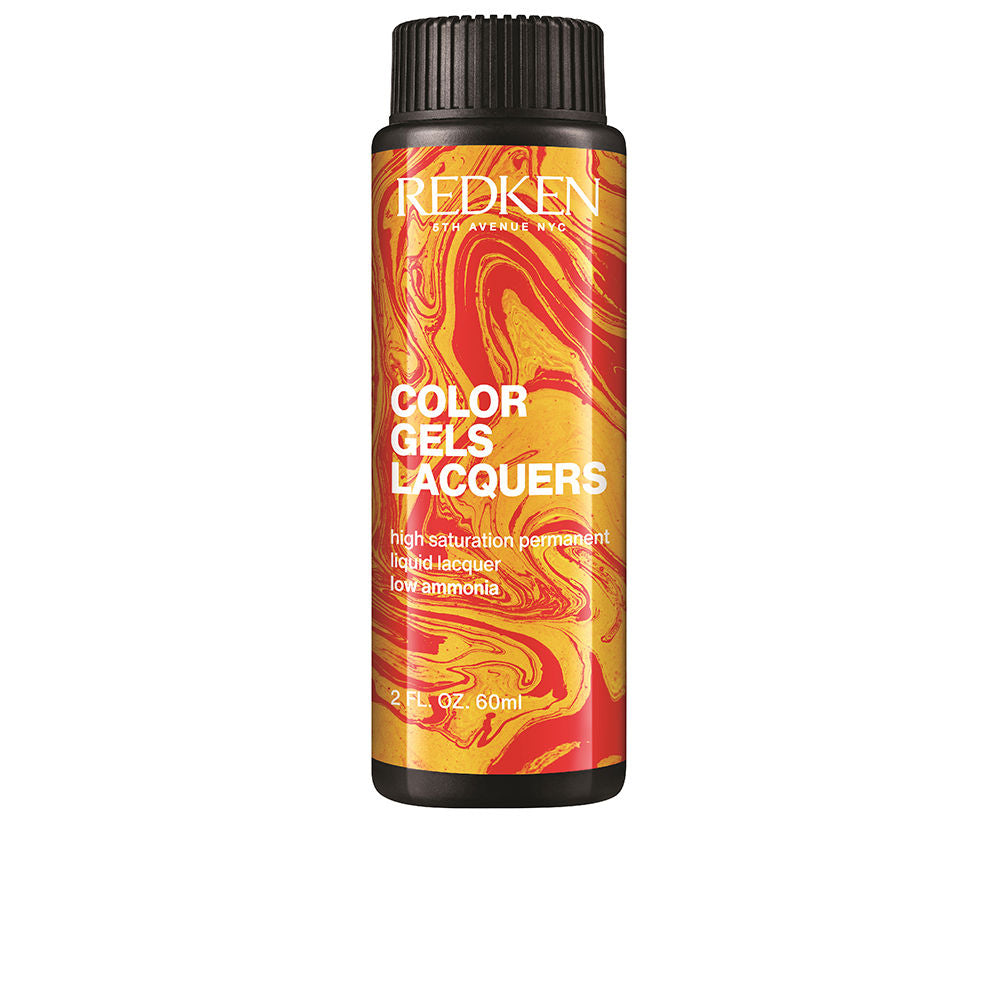 Three 60 ml amber glaze liquid hair colour bottles, low‑ammonia permanent formula, Unisex