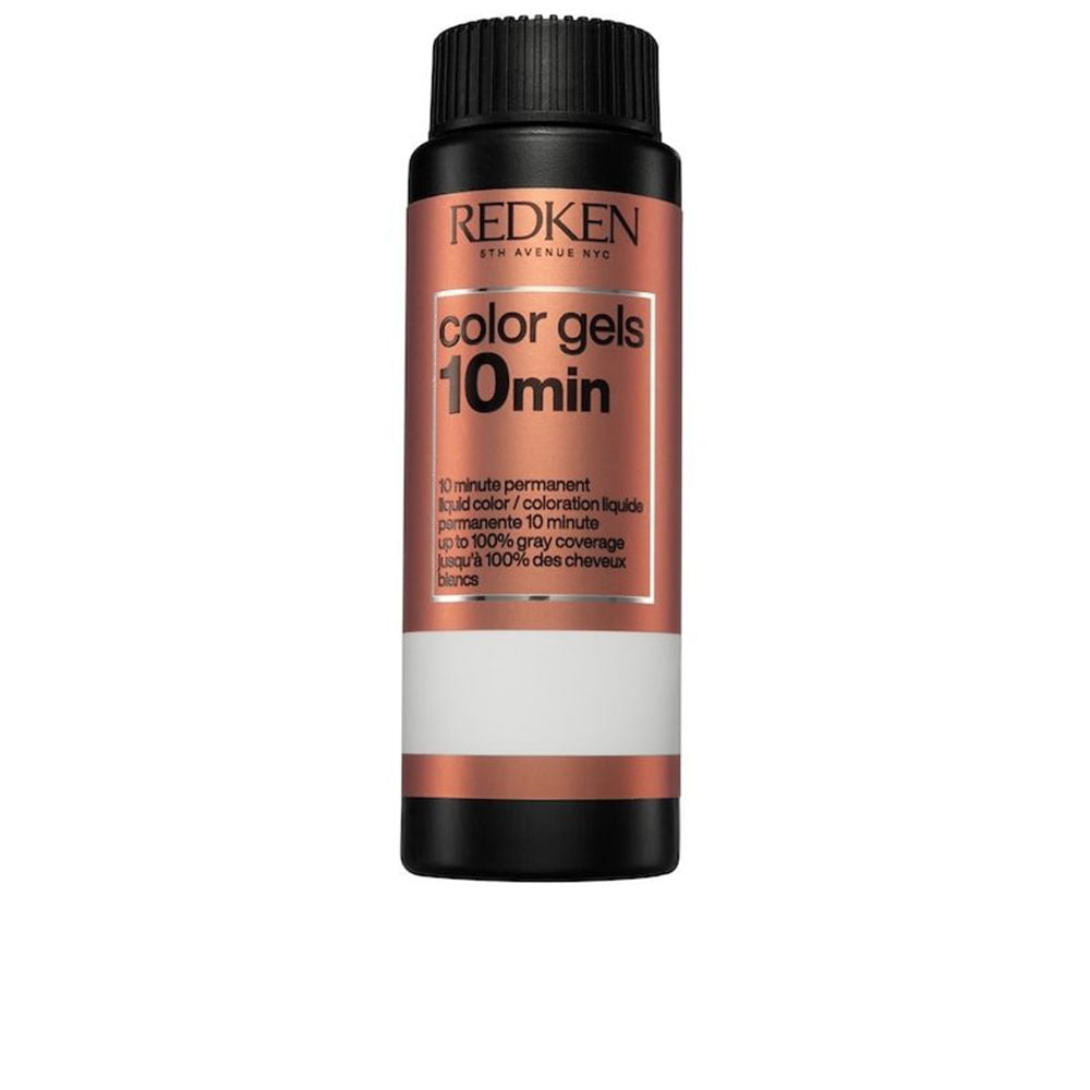 Three 60 ml bottles of fast‑action liquid hair colour gel, dark blonde, Unisex