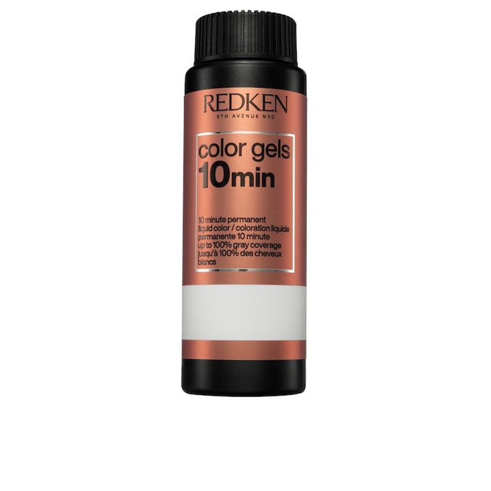 Three 60 ml gel colour bottles, 8NCh light brown shade, Unisex hair colour
