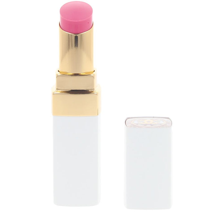Tinted lip balm in Blushing Pink, clear-cap tube, 3 g
