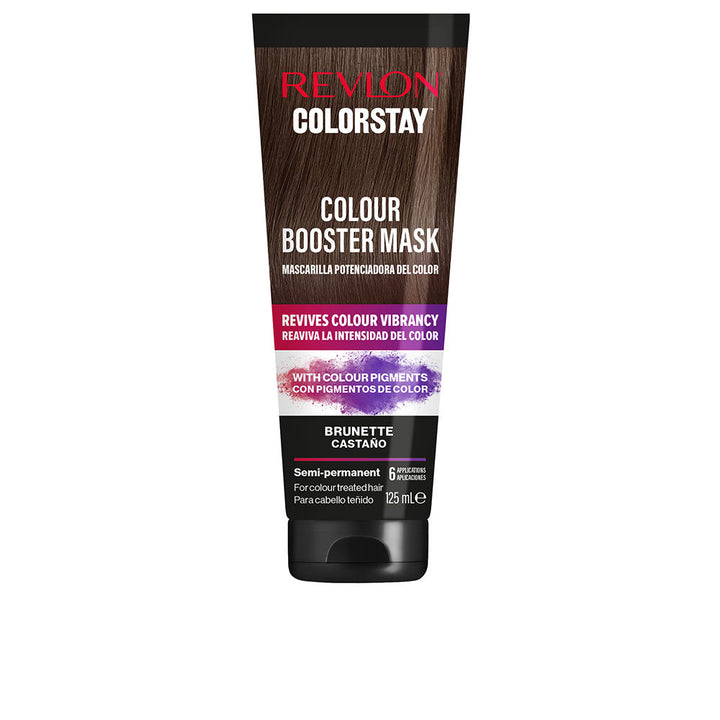 125 ml brown colour-boosting hair mask tube for dyed hair, Unisex