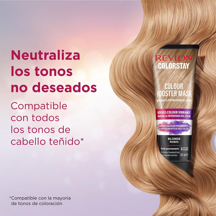 125 ml blonde colour-boosting hair mask jar for Unisex colour-treated hair