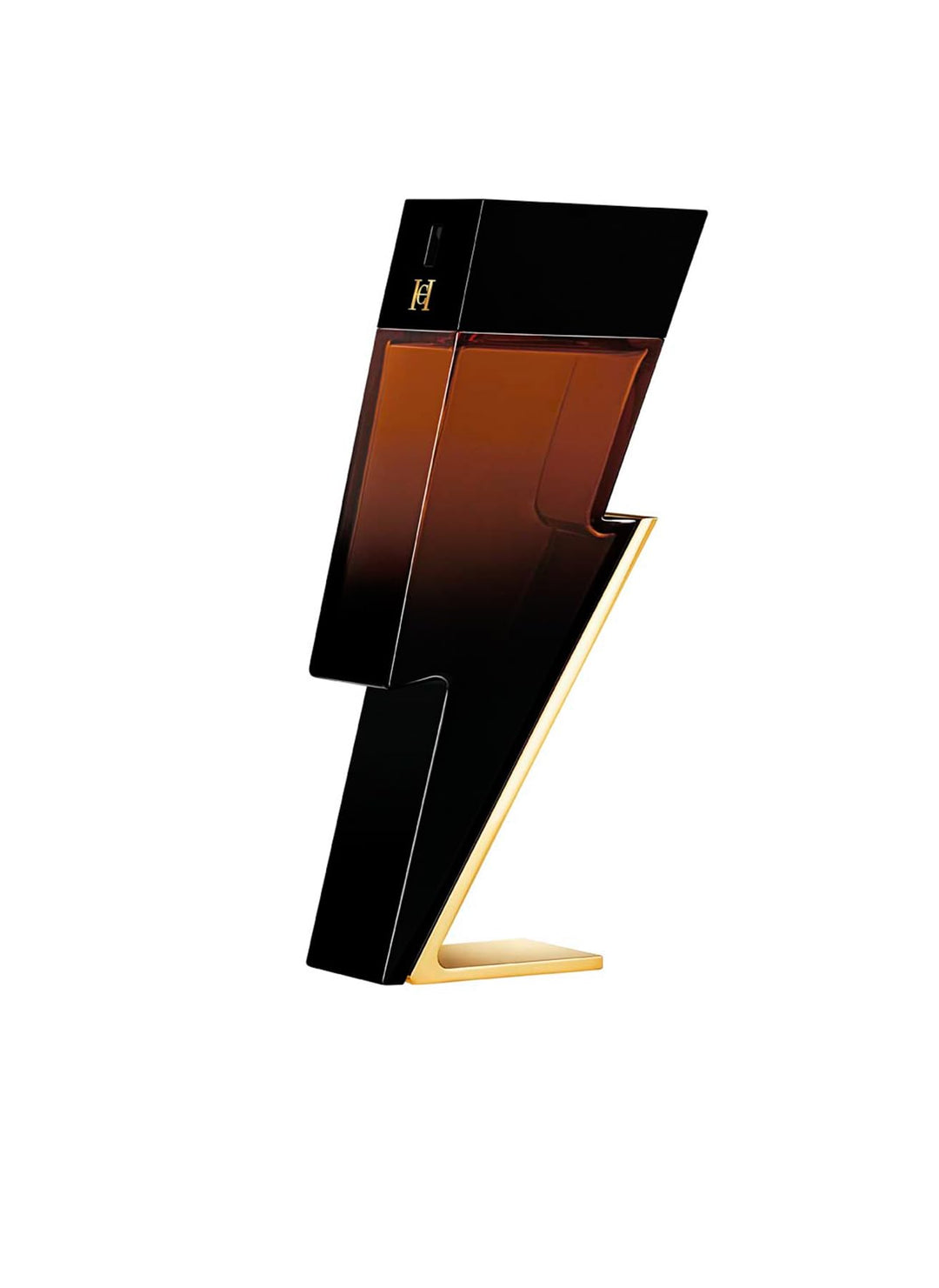 Brown lightning-shaped bottle of intense sage, leather and cedar fragrance, 100 ml