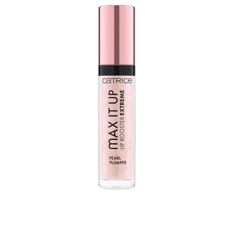 4 ml pearlescent black lip volumiser tube with glossy finish