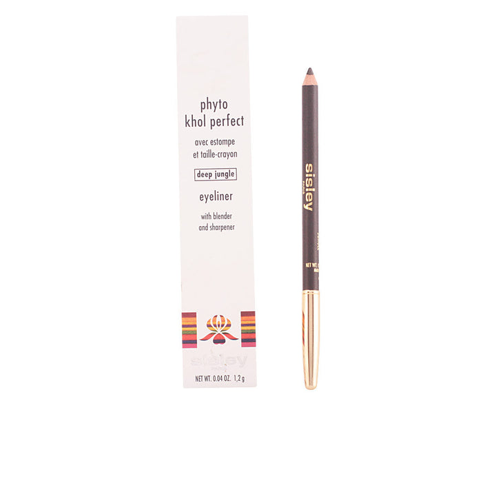 Slim black kohl eyeliner pencil, creamy metallic finish, 1.2 g, Unisex