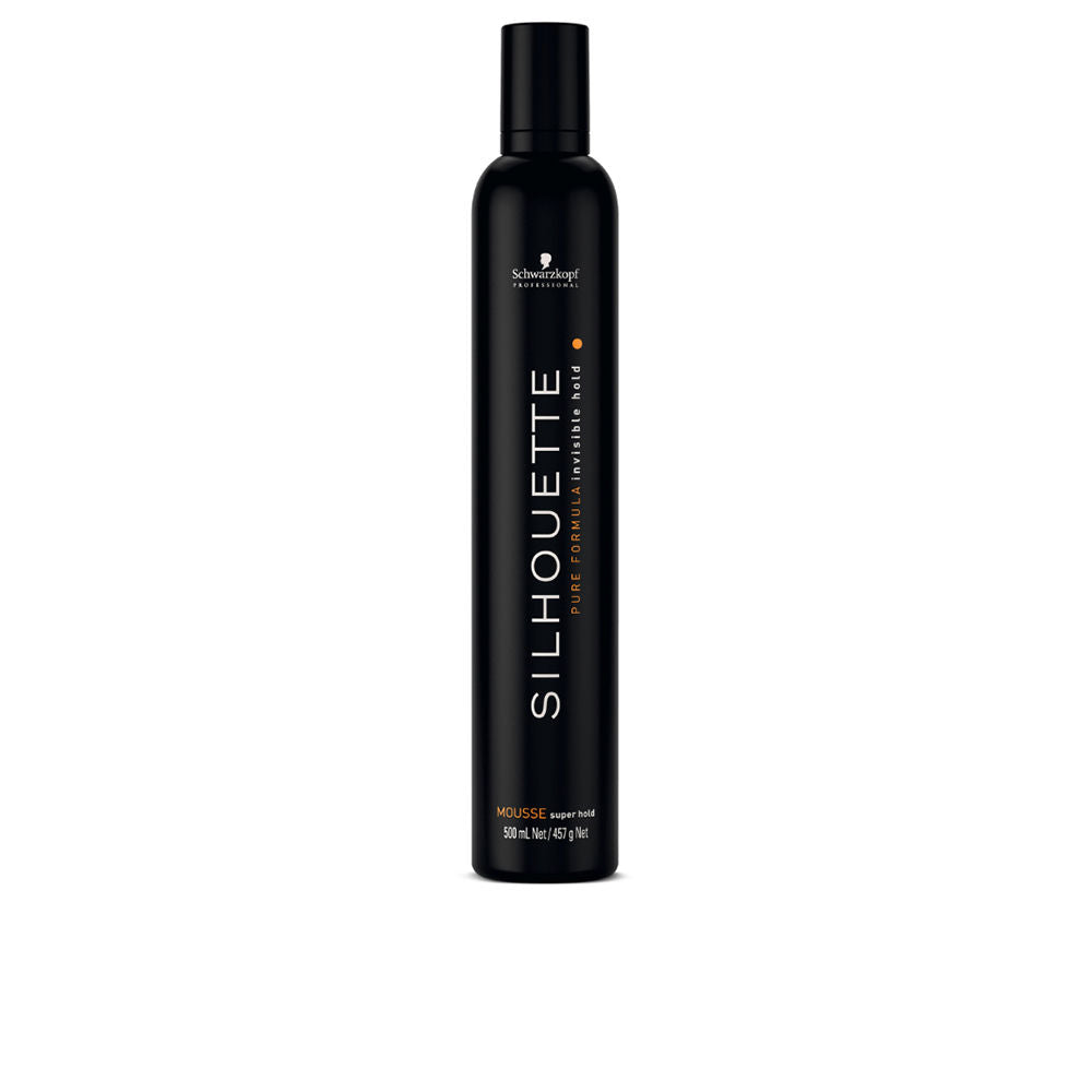 500 ml can of super hold styling mousse — lightweight glossy foam, Unisex