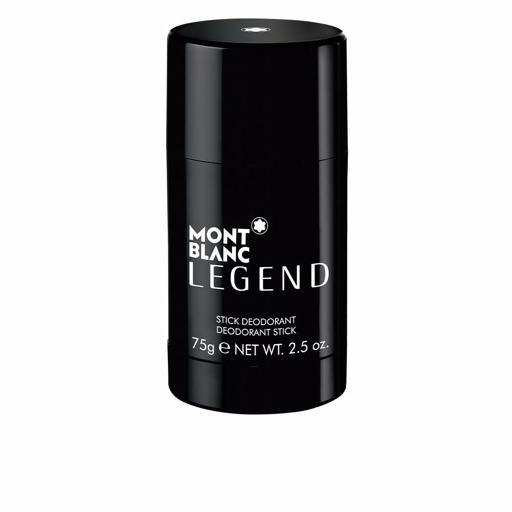 Montblanc Legend stick deodorant in simple sleek packaging, aromatic fougère scent