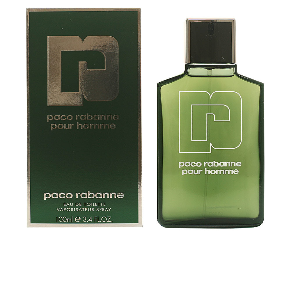 Clear 100 ml eau de toilette bottle, fougère aromatic, rosemary and lavender notes