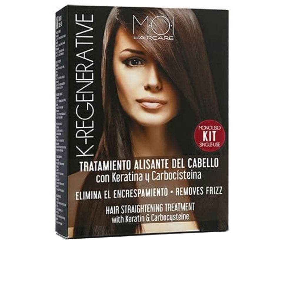 K‑Regenerative keratin hair treatment kit; smoothing system for Unisex use