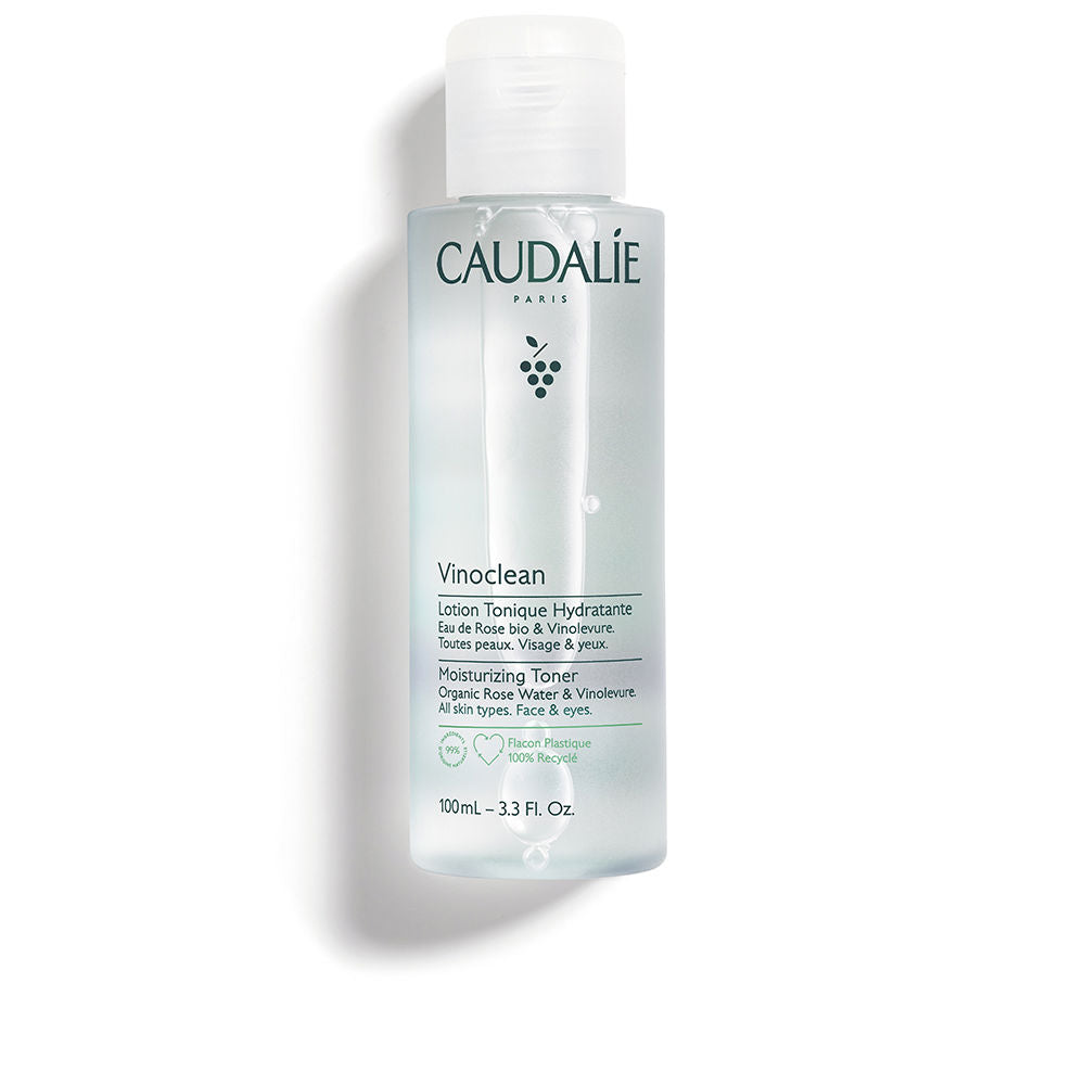 100 ml hydrating rose tonic lotion in clear bottle, labelled for Women