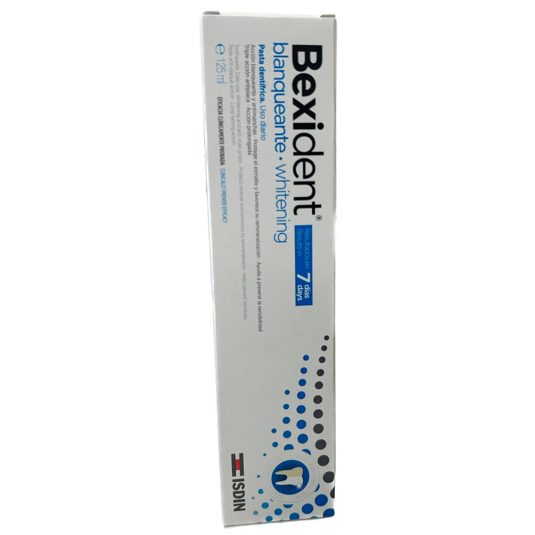 Isdin tube of professional teeth brightening care with white cap and clean minimalist label