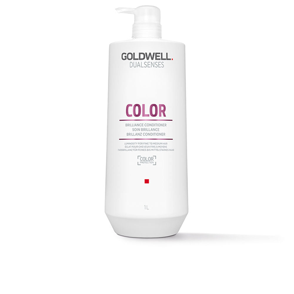 1,000 ml conditioner bottle, light cream, for normal to fine Unisex colour-treated hair