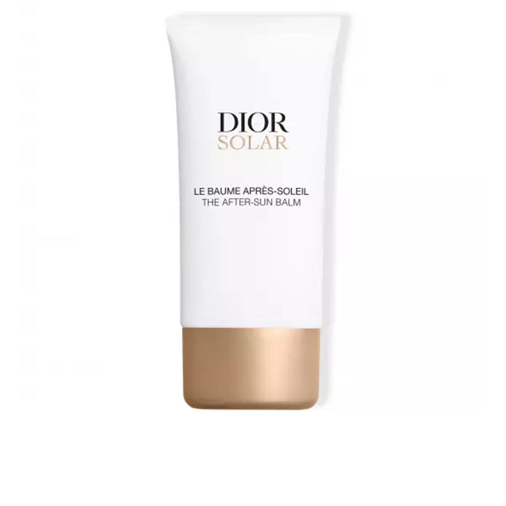 Dior Minimalist white and gold plastic tube with screw cap, visible logo and text label