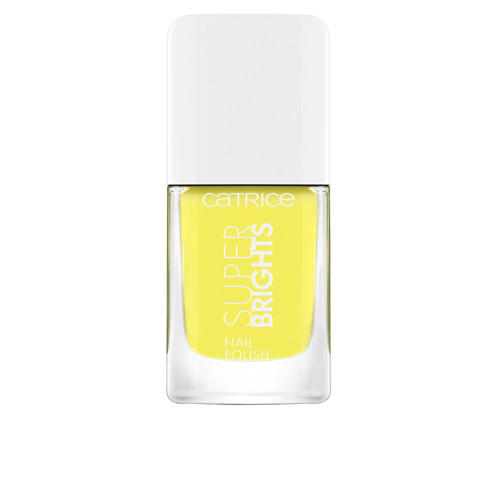 Vibrant orange-red cream nail polish bottle, 10.5 ml, unisex