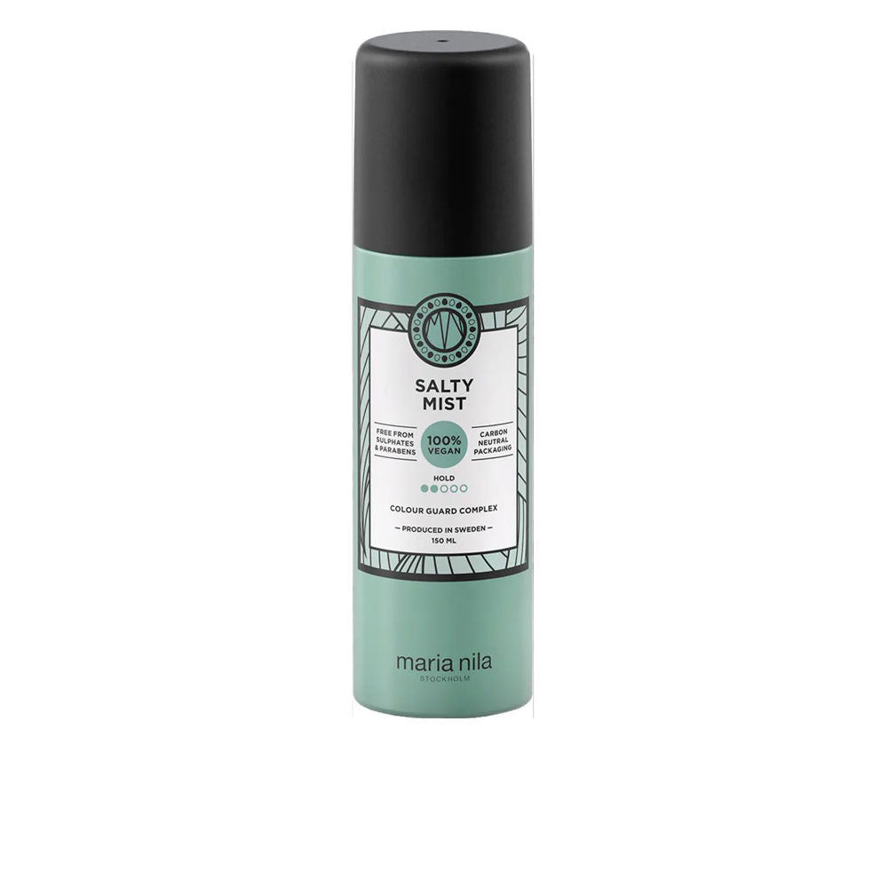 150 ml sea salt texturising hair mist bottle, floral bergamot-rose scent