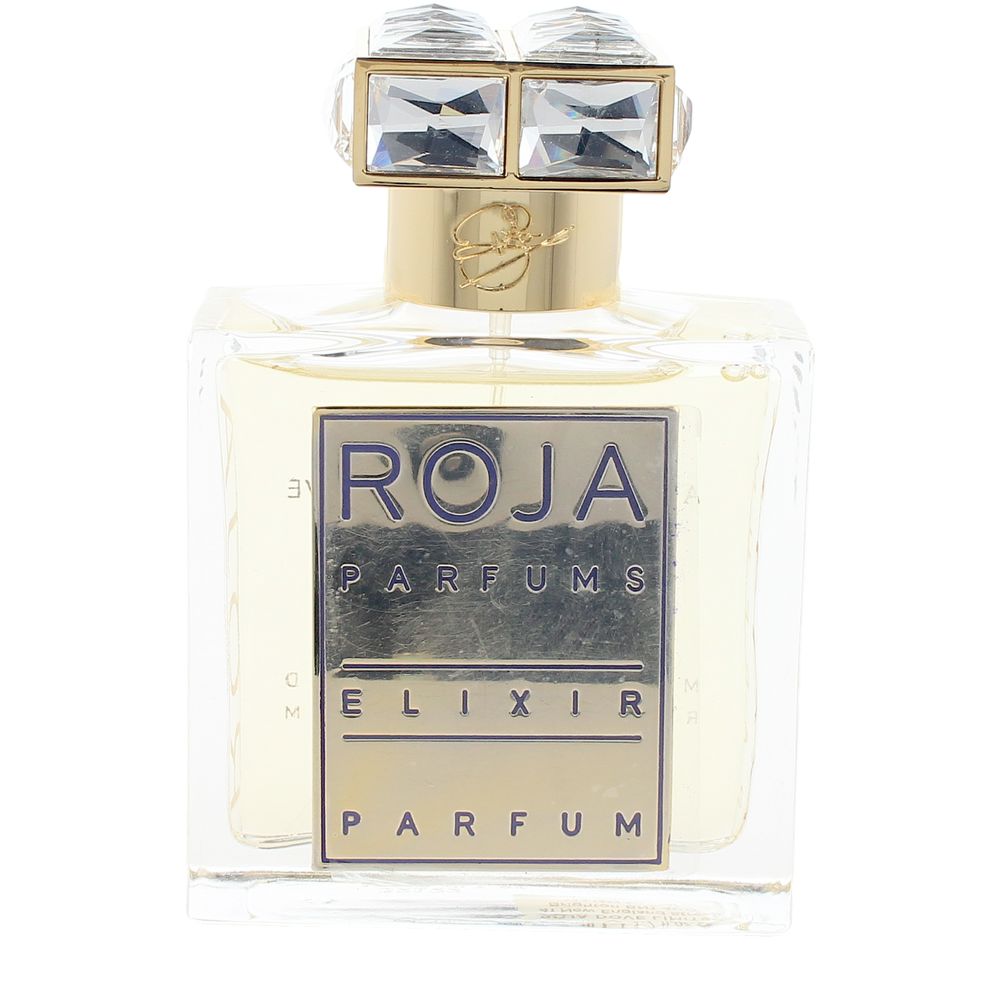 Roja ELIXIR extrait in gem-embellished bottle, oriental floral perfume
