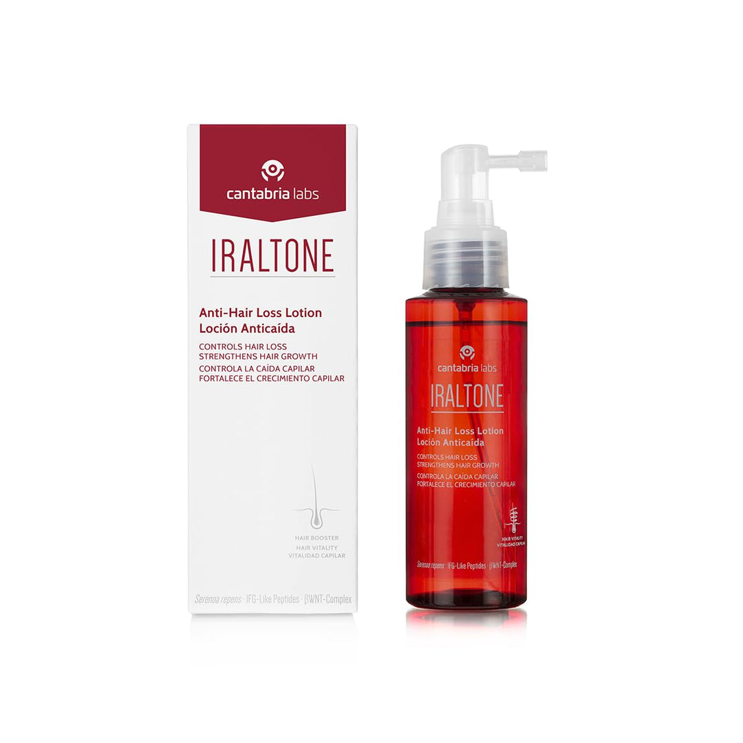 100 ml clear lotion bottle with dispenser; scalp treatment, Unisex