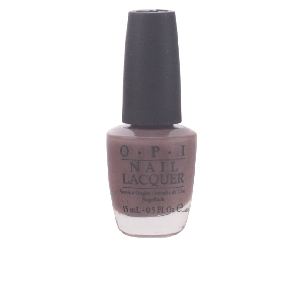 15 ml bottle of creamy brown nail lacquer with ProWide brush, glossy finish