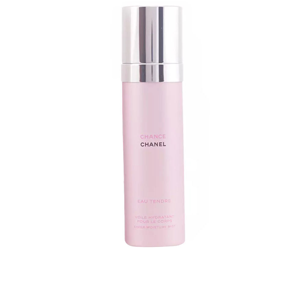Clear 100 ml floral body mist bottle for Women, delicate spray