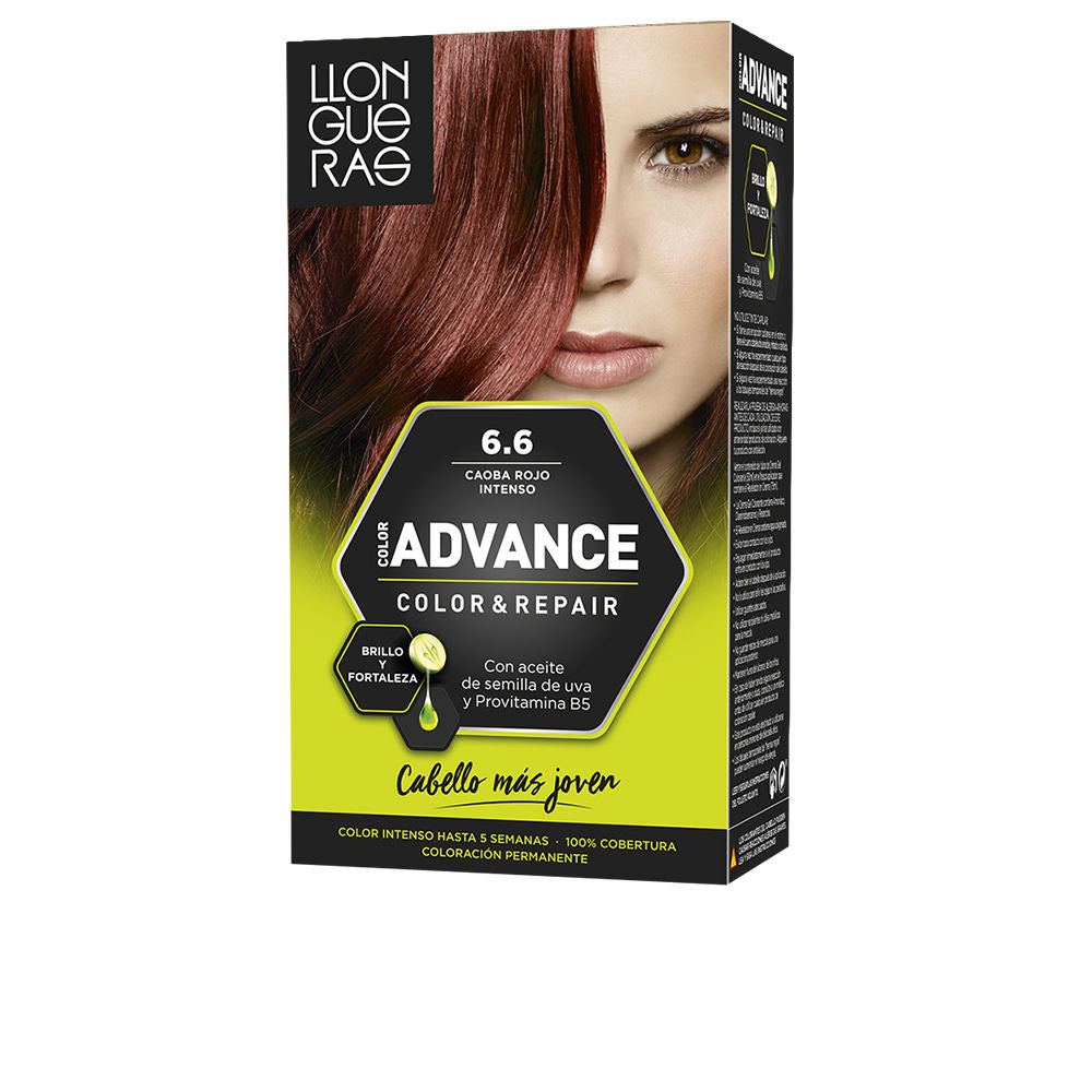 Tube set showing ash dark blonde caoba hair colour, developer and nourishing treatment