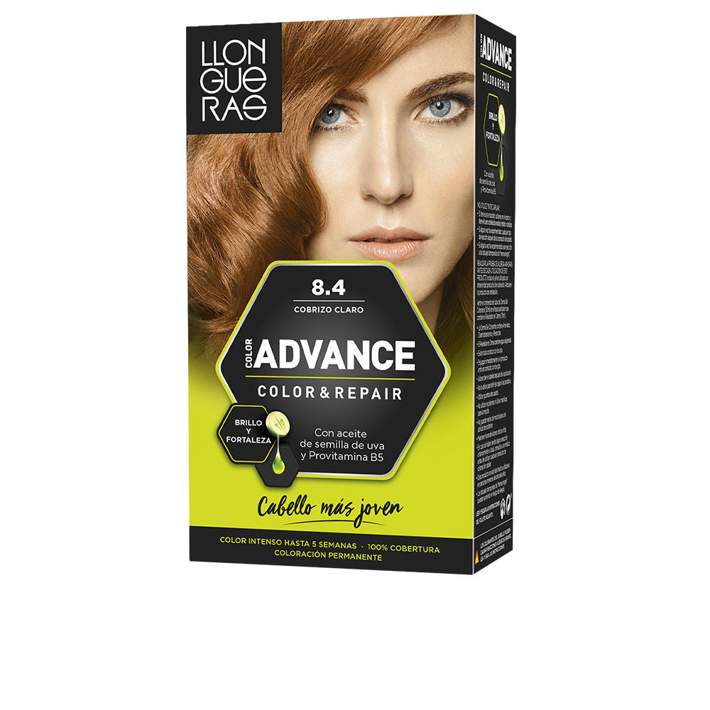 Tube and developer with nourishing treatment; ash dark blonde shade sample