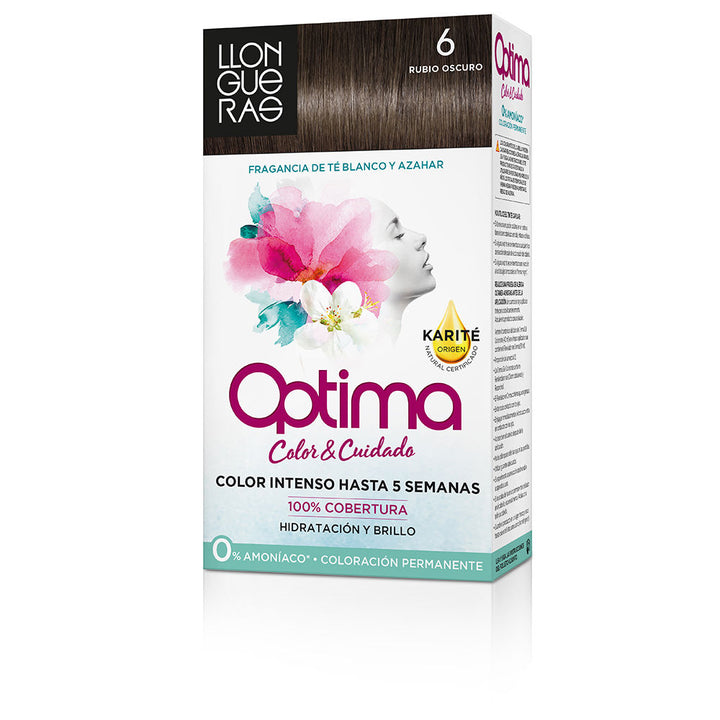 Tube and developer cream kit with hydrating mask, deep blond shade, Unisex