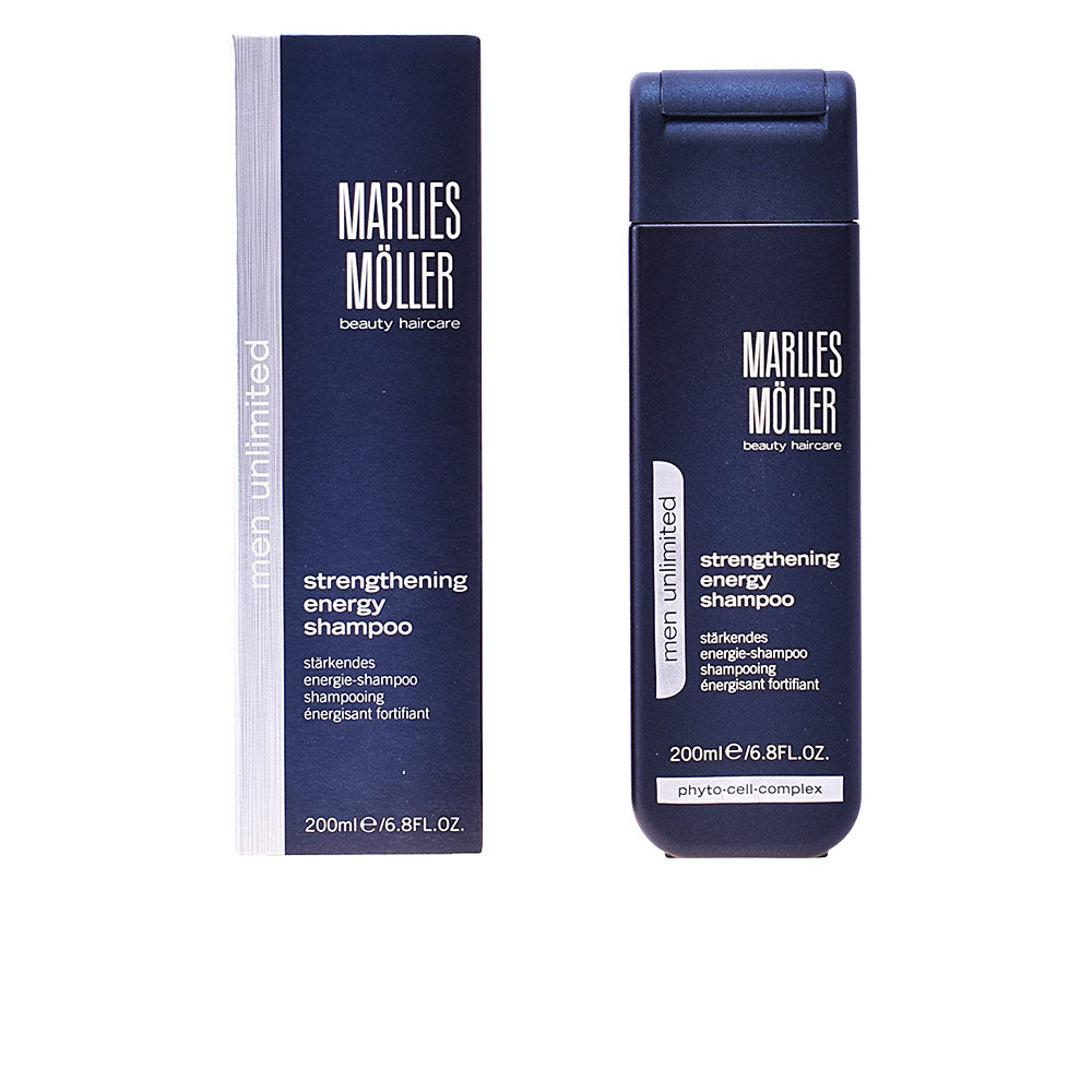 200 ml clear gel shampoo bottle for Man with plant‑cell complex