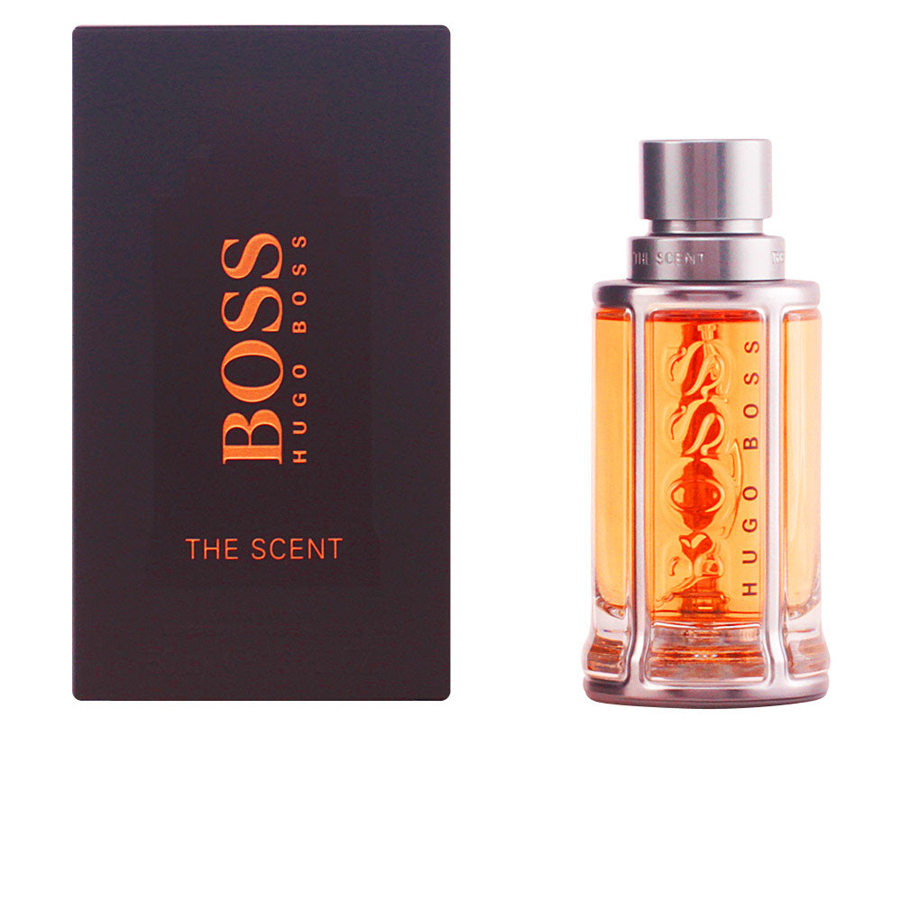 Amber-hued 50 ml Eau de Toilette with cage-inspired flacon, woody-fruity notes