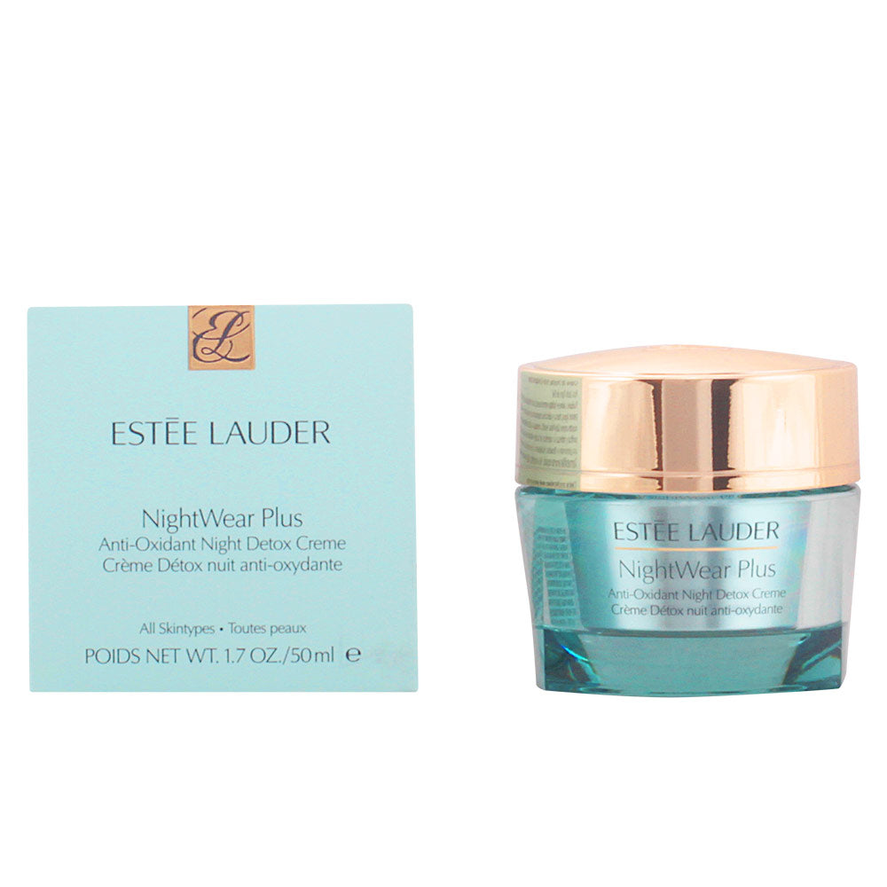 Estée Lauder NightWear Plus lightweight jar of night detox moisturizer