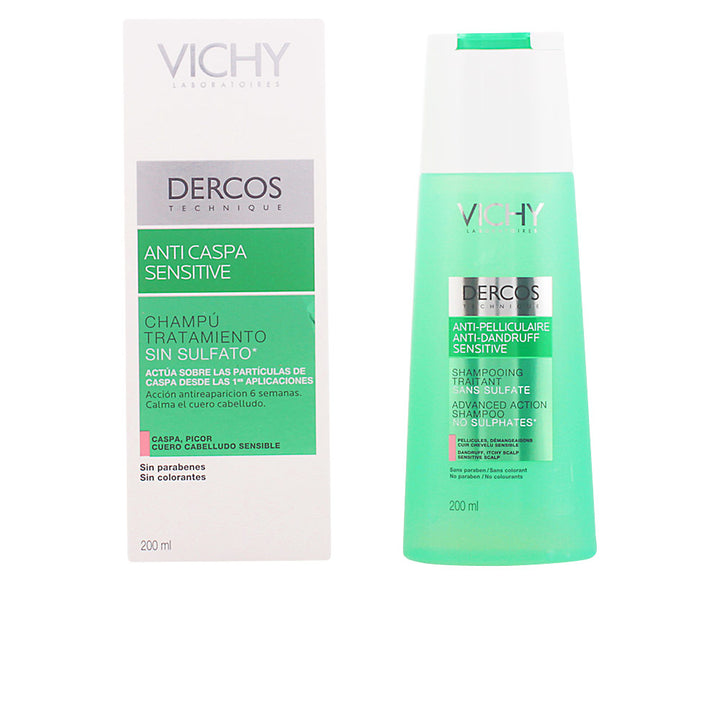 200 ml sulfate-free anti-dandruff shampoo bottle for Unisex, salicylic acid formula