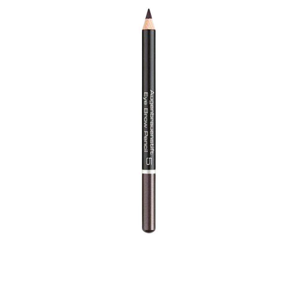 Slim dark grey brow pencil, 1.1 g, smudge-resistant, unisex shade