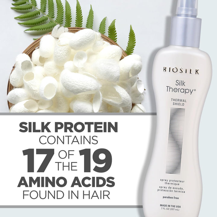 Small clear bottle of light hair serum for fine hair, 67 ml, leave‑in