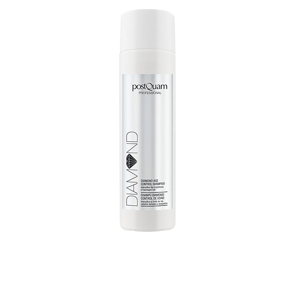 250 ml clear shampoo bottle labelled Diamond Dust Repair for damaged hair