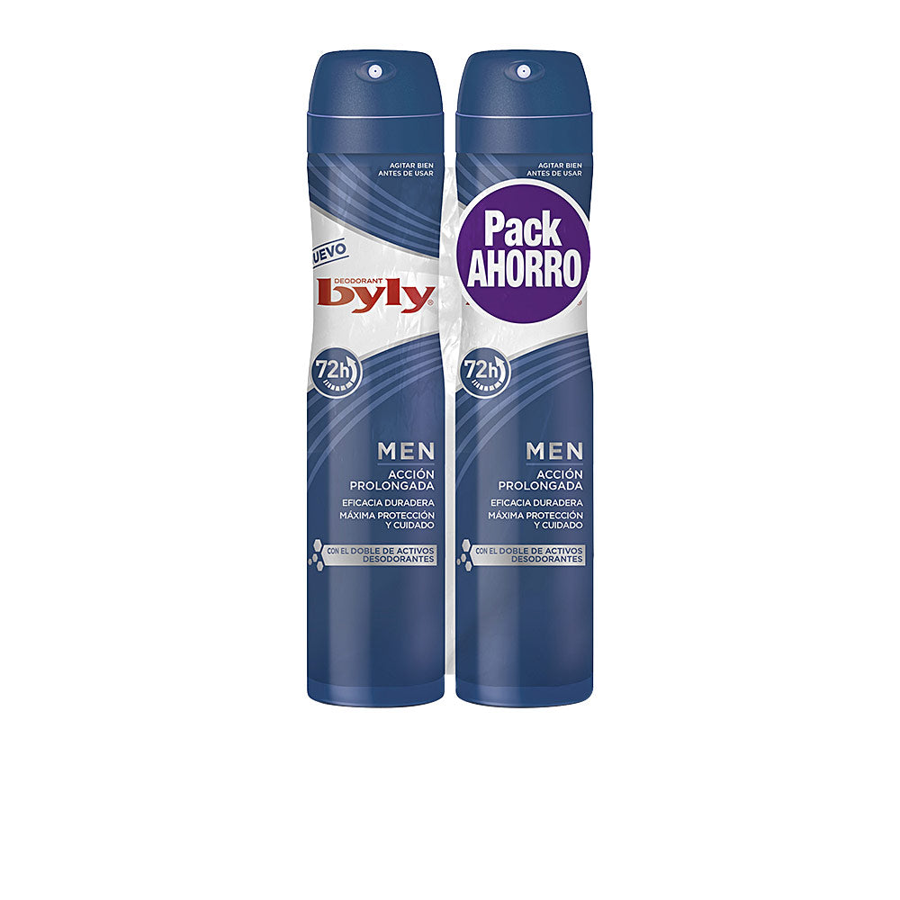 Byly FOR MEN aerosol deodorant can, designed for long-lasting freshness and low white marks