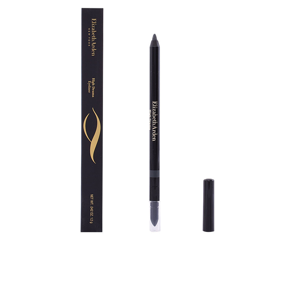 Dual-ended cream eyeliner pencil in steel grey, 1.2 g, waterproof