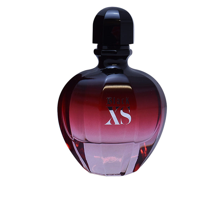 Fuchsia baroque‑style perfume bottle; oriental‑woody fragrance, 80 ml.
