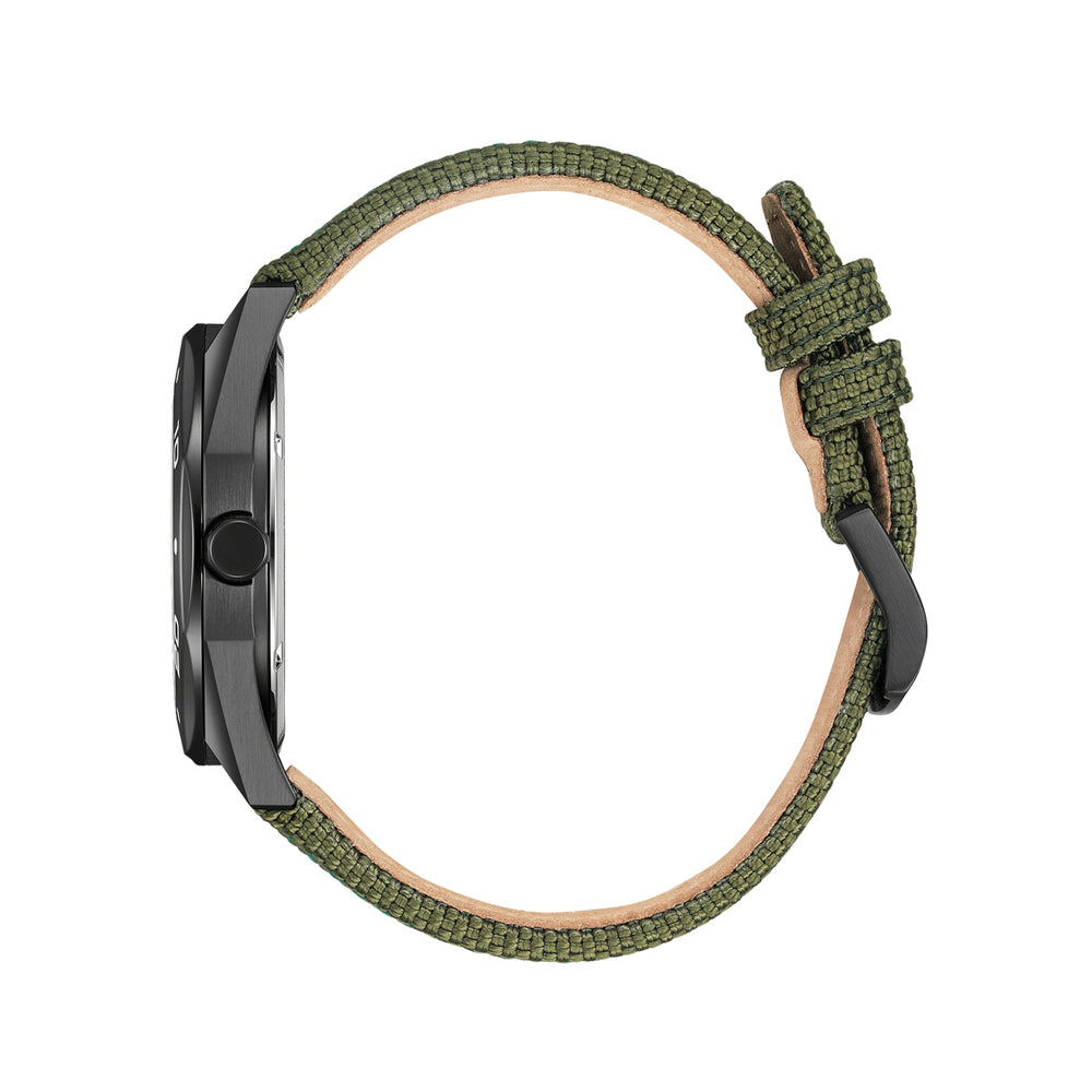 Enduring Precision in Olive and Black Contrast