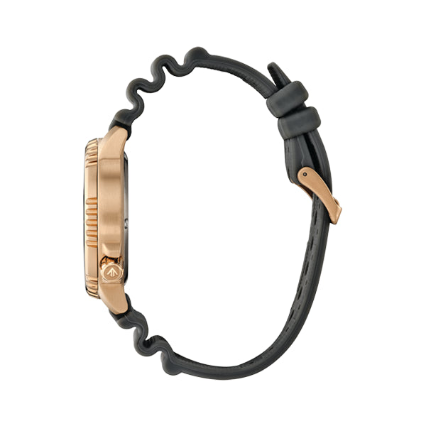 Rose Gold-Tone Diver's Precision with Bold Accents