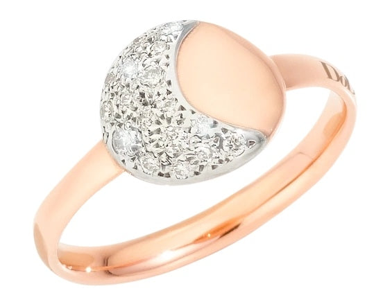 Dodo Rose Gold and Diamond Ring