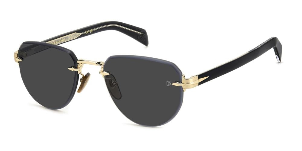 Refined Edge Metal Frame Sunglasses