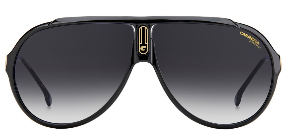 Sleek Aviator with Gradient Grey Lenses