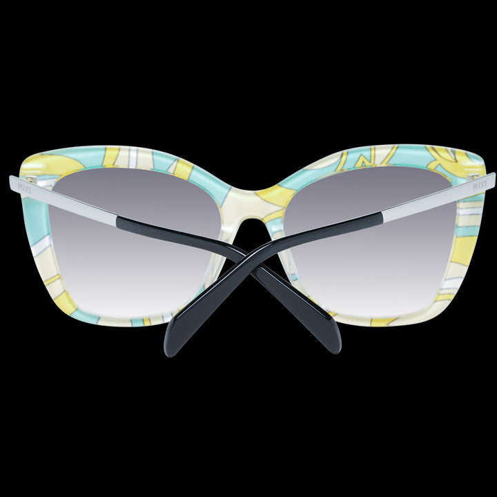 Sleek Cat-Eye Elegance in Black and Silver