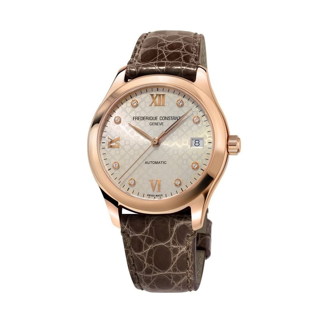 Frederique Constant Rose Gold Automatic Watch