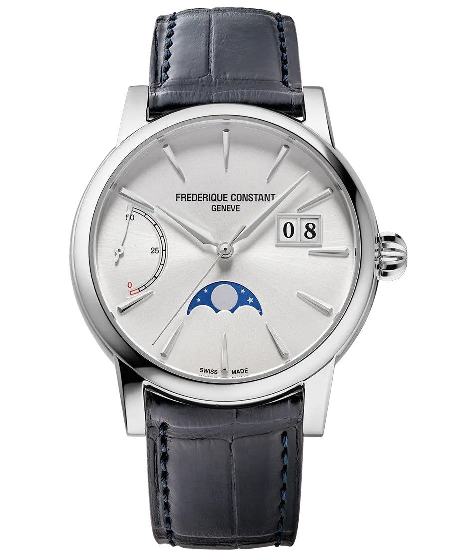 Frederique Constant Moonphase Stainless Steel Watch