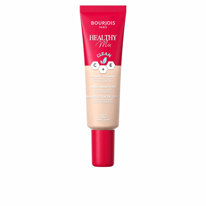 Tube of tinted coconut BB cream, 30 ml, light beige shade