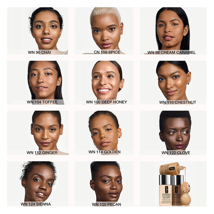30 ml tube of cream tinted serum in shade 33‑espresso, natural finish